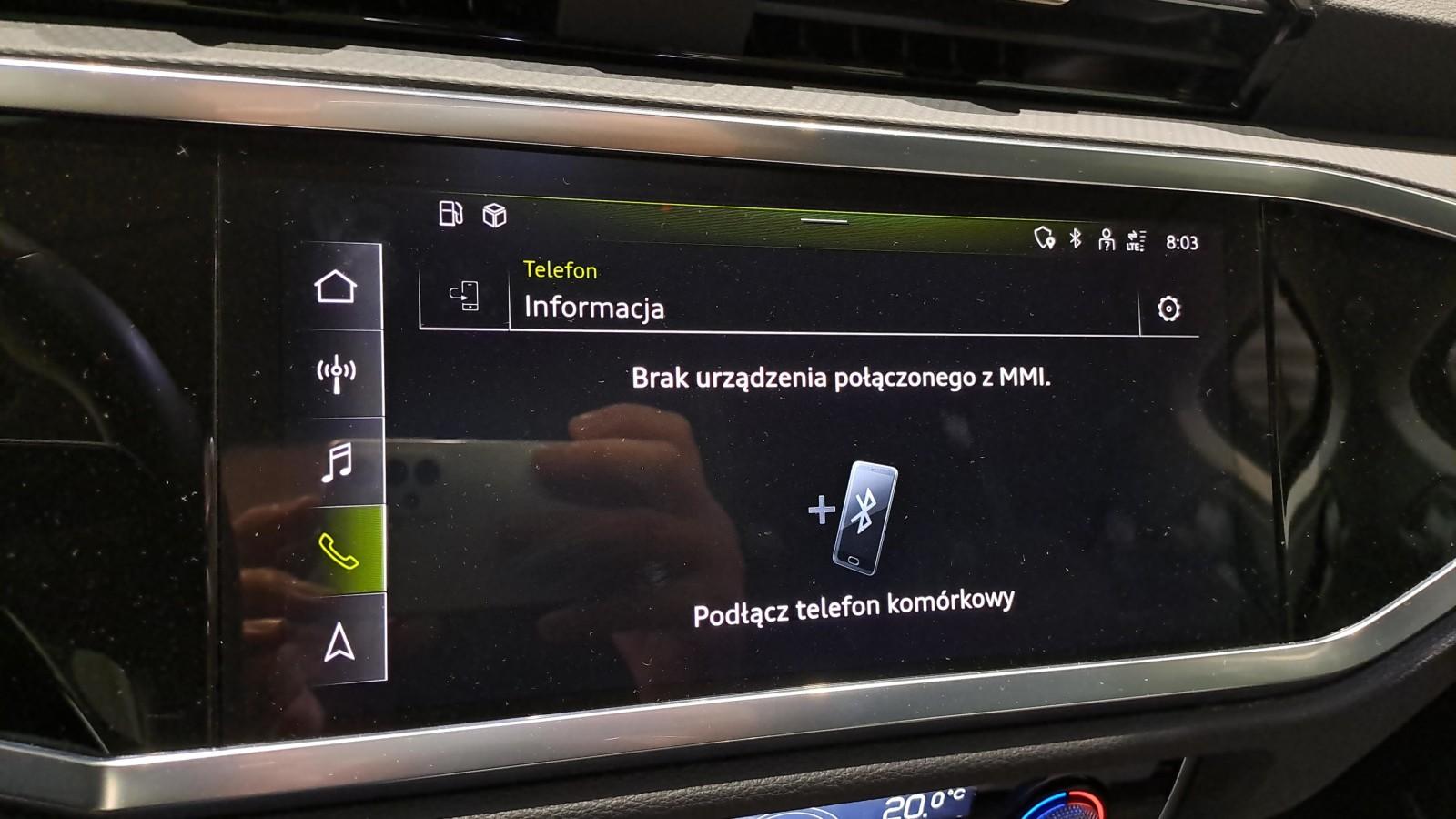 Audi Q3 Sportback S line 35 TFSI 110(150) kW(KM) S tronic 24