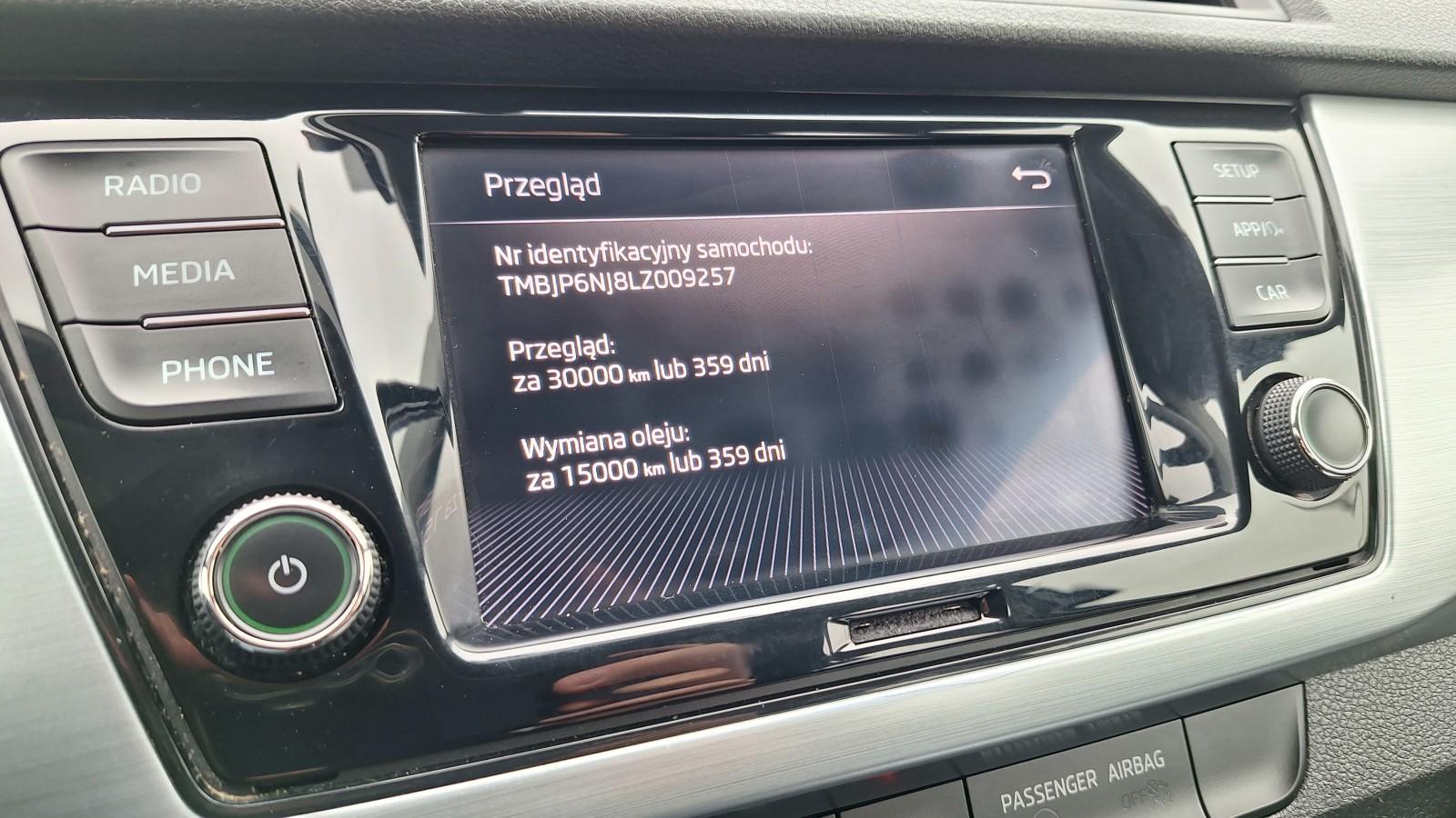 SalonPL serwis ASO 1.0TSI 95KM bezwypadkowy komputer tempomat VAT23% 23