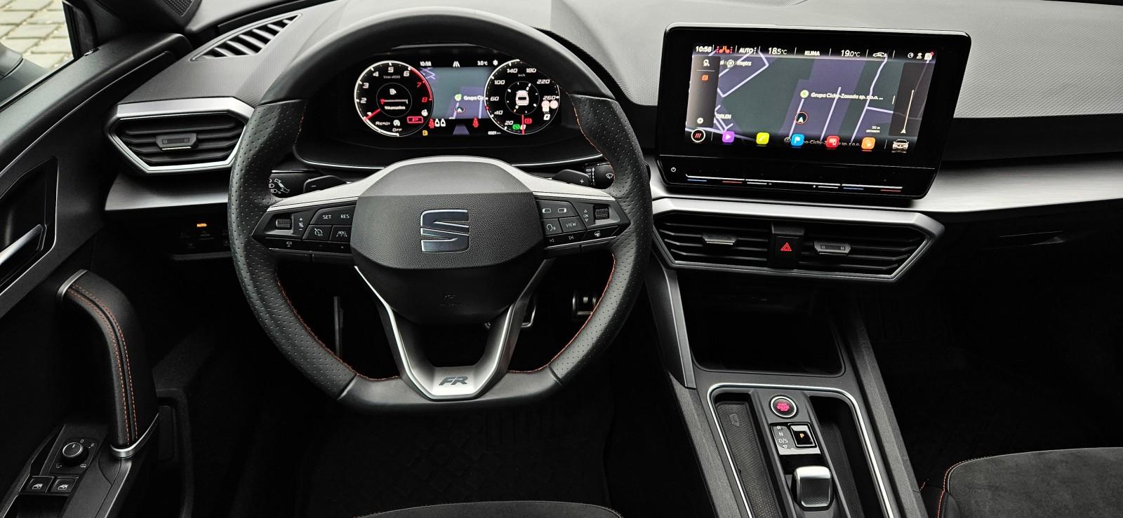 Seat Leon FR 1.5eTSI 150KM DSG FV23% Salon PL Serwisowany Bezwypadkowy 35
